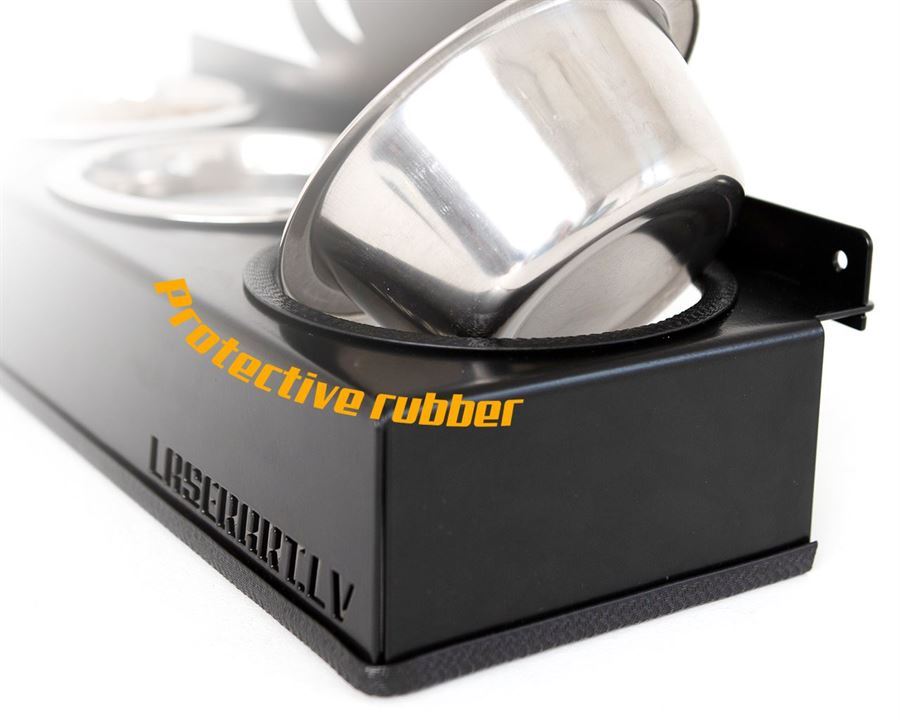2-Bowl Cat Feeder, Foldex  Cat breed, Raised Feeding Station